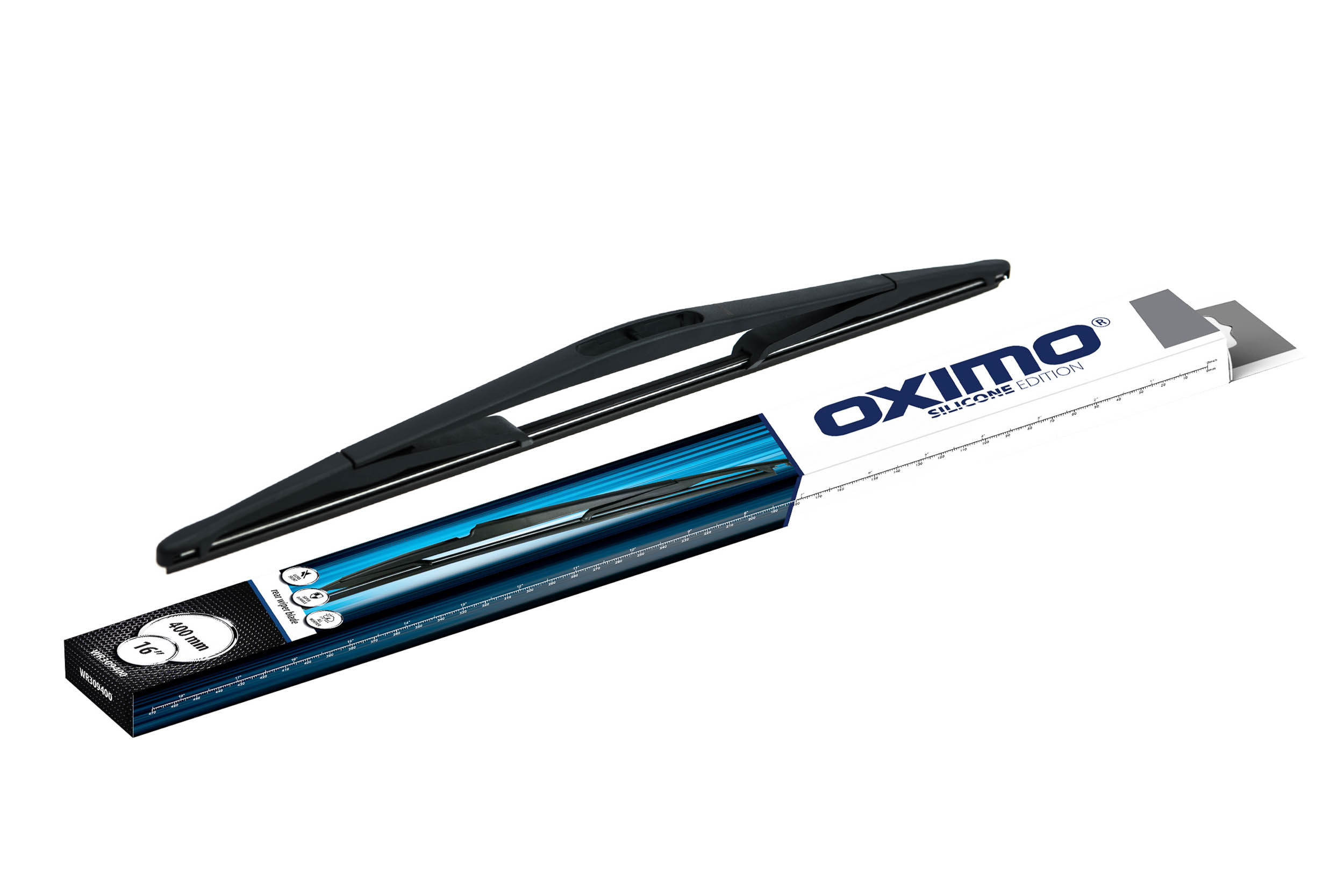 OXIMO WR309400 Hátsó silicon ablaktörlő lapát 400 mm